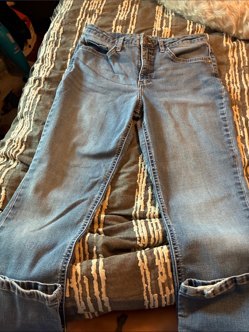 Riders by Lee Light Blue Wide-Leg Flare Jeans